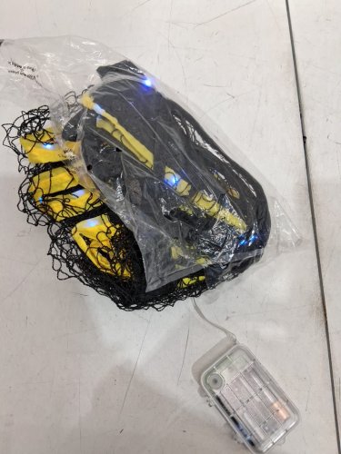 PEAKVONDER LED LIGHT UP Badminton Net with 2 Badminton Birdies - 10FT - BLACK/YELLOW/RGB (MODEL: TBN032Y) image 7