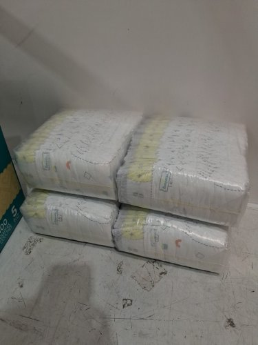 100PK PAMPERS SWADDLERS 100% LEAKPROOF DISPOSABLE BABY DIAPERS - SIZE 5 image 3