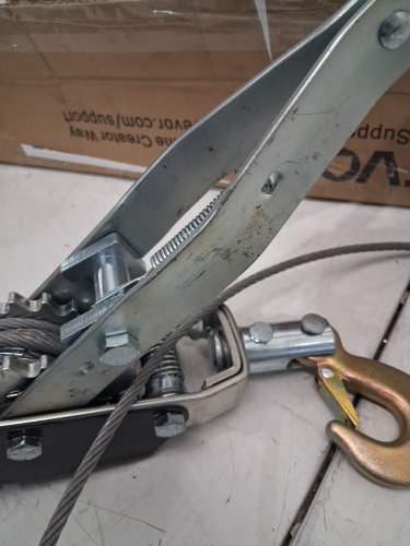 Come Along Ratchet Power Puller Tool Winch WITH 5 TON PULLING CAPACITY - 11.5FT (MODEL:JX50) image 4