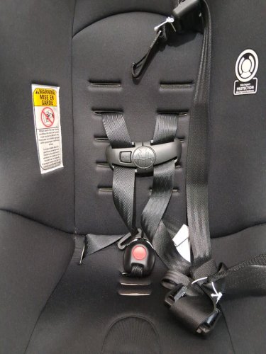 cosco kids scenera 5-point harness infant car seat with cup holder attachment - 40lbs max - black (model: ‎22183CKOT) image 4