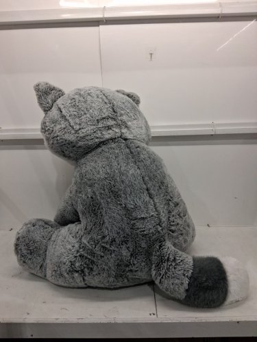 HugFun Jumbo Plush Raccoon Toy - 34.5" - grey - (Model- 1851455) image 3