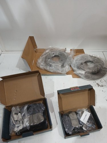 12pc CMX Front and rear disc brake rotors and ceramic pads for Hyundai Ioniq and Kia Niro - (Model: K8C-102998) image 6
