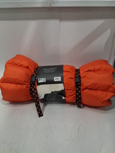 BRENT WOOF REVERSIBLE TRAVEL COOLING PET MAT - 26" X 43" - orange/grey (MODEL: 1935076) image 3