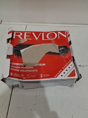 REVLON ONE-STEP CERAMIC HAIR DRYER & VOLUMIZER BRUSH - PINK/BLACK (MODEL: RVDR5222F) image 2