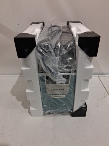 EUHOMY Ice Cube Maker Machine - 45Lbs/Day - Silver/Black (Model: IM004-CSI-CAEH / IM-FP) image 3