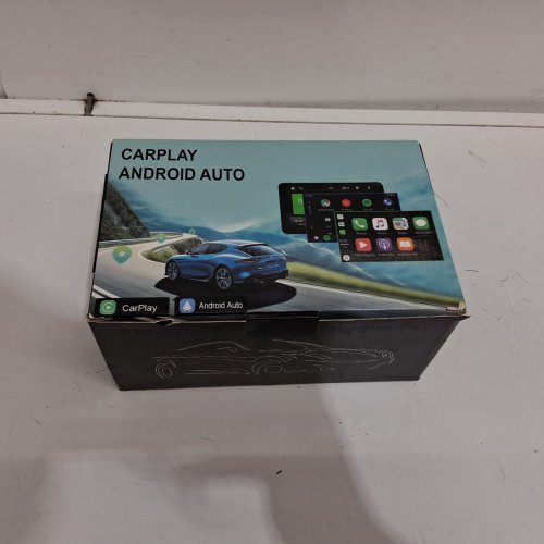 YAGEKING PORTABLE CAR STEREO MP5 PLAYER - WIRELESS CARPLAY ANDROID AUTO VIA BLUETOOTH, 7" HD SCREEN WITH MIRROR LINK, VOICE CONTROL, FM, TF CARD, USB, AUX - BLACK image 2