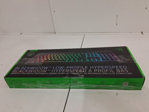 Razer blackwidow v4 low profile wireless/wired Gaming Keyboard - Low-Profile Keys, Mecha-Membrane Switches, chroma rgb - BLACK (MODEL: rz03-0527) image 7