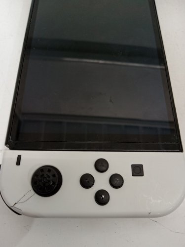 Nintendo Switch (OLED Model) with White Joy-Con Controllers - White (model: heg-001) image 3