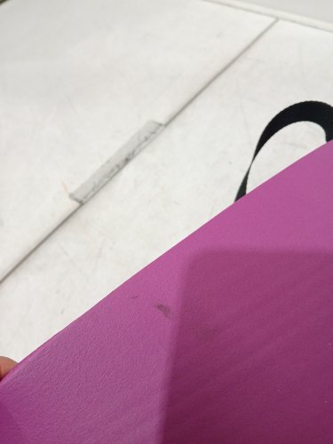 EXTRA THICK YOGA MAT - 74" X 24" X 0.5" - PINK image 4