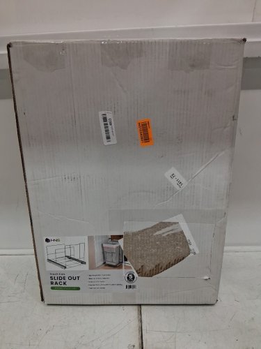 HOLDN’ STORAGE Pull Out Trash Can Under Cabinet -18" GAL - black (model:  hs-2211521dw) image 4