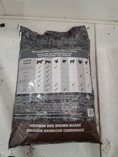 cabelas wood pellet for smokers - 20lbs - bourbon bbq brown sugar image 4