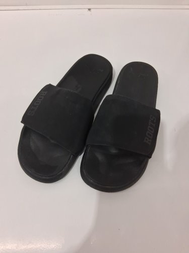 Men's Roots slide on outdoor sandals - size 11 - black (style: 8869011) image 2