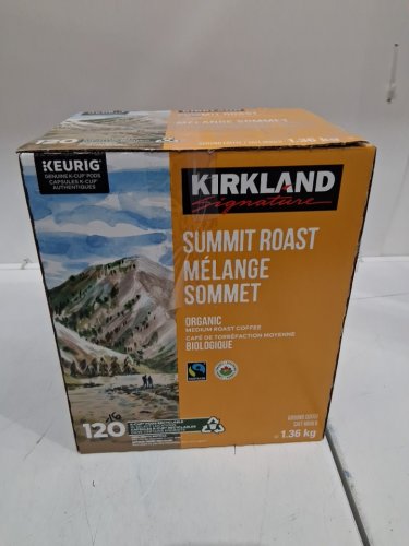 104pk kirkland signature summit roast coffee k-cup pods - Medium Roast image 2