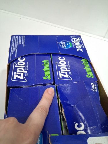 4PK ZIPLOC EASY-OPEN SEAL TOP SANDWICH BAGS - 150 PER BOX (600 TOTAL) (MODEL: 1678750) image 4