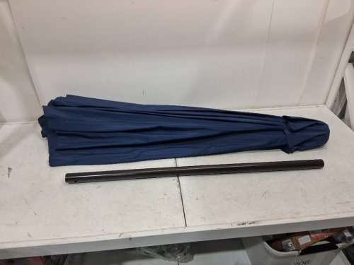 JENTAFIX PATIO UMBRELLA - 9FT X 7.5FT - ROYAL BLUE image 3