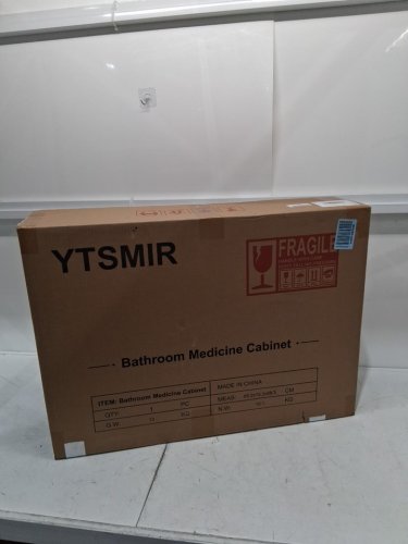 YTSMIR Arched Bathroom Medicine Cabinet with Mirror and shelves - 20" x 30" - GOLD (MODEL: yt-2030) image 4