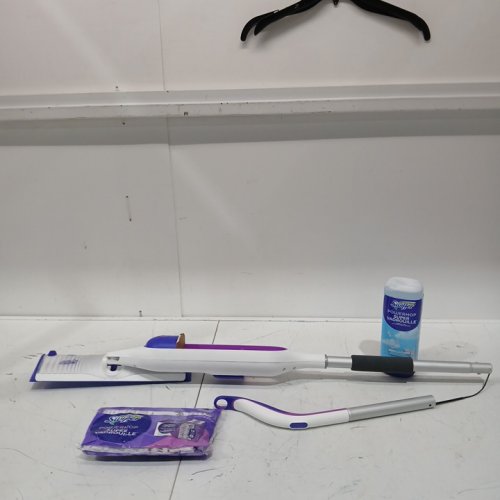 Swiffer PowerMop Super Multi-Surface Mop & mop pads - purple/white image 2