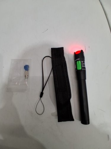 3PC Visual Fault Locator Fiber Optic Tester - BLACK image 3