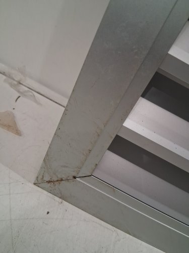 External Wall Vent Cover with Backdraft Damper 26" x 26" - image 5