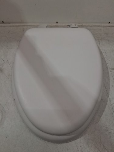 Bemis Mayfair Cushioned Vinyl Toilet Seat - 17" - White (model: 1815CP) image 3