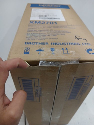 BROTHER LIGHTWEIGHT FULL-FEATURED ELECTRIC SEWING MACHINE - WHITE (MODEL: XM2701) image 7
