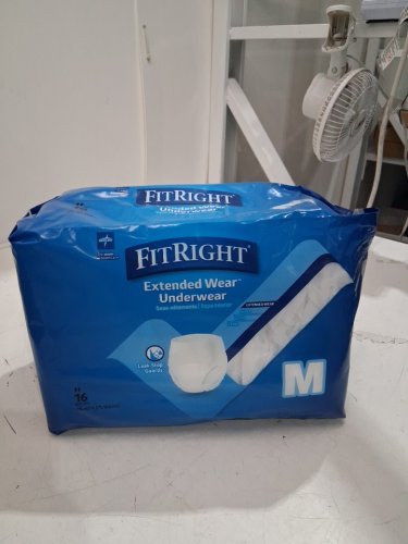 16PK unisex FitRight Overnight Underwear- small/medium image 3