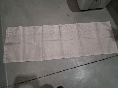 table runner - 53" x 17" - beige image 3