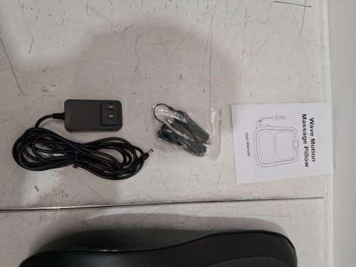 careking Up & Down Shiatsu Back Massager with 3 Heat Levels-black/grey-(model: 310B3) image 4