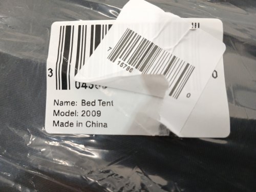 LEEDOR Bed Tent/Canopy - Queen size - BLACK/blue (model: 2009) image 7