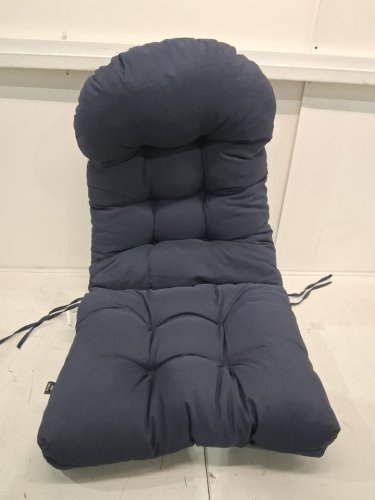 Zanwu Hwyd Adirondack Outdoor Patio Chair Seat Cushion - 44" x 19" x 4" - Blue image 4