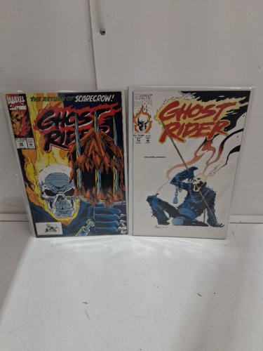 4 asstd GHOST RIDER COMICS - ghost rider #21, #32, #35, and ghost rider spirts of vengeance #13  - MARVEL COMICS image 3