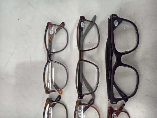 6 ASSORTED +2.00 readers - assorted colours & frame shape image 3
