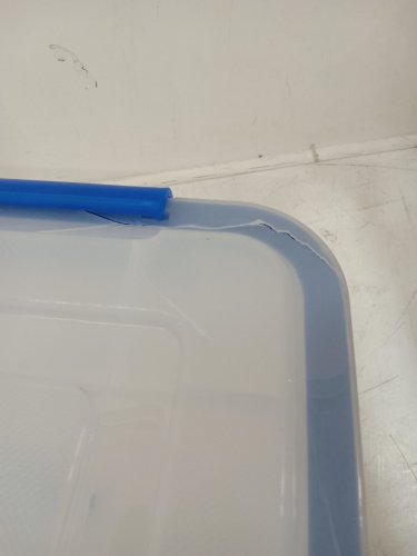 2PK - IRIS USA ZIPLOC WEATHERSHIELD STORAGE BOX - 44QT - CLEAR - (MODEL: WSB-SD) image 4