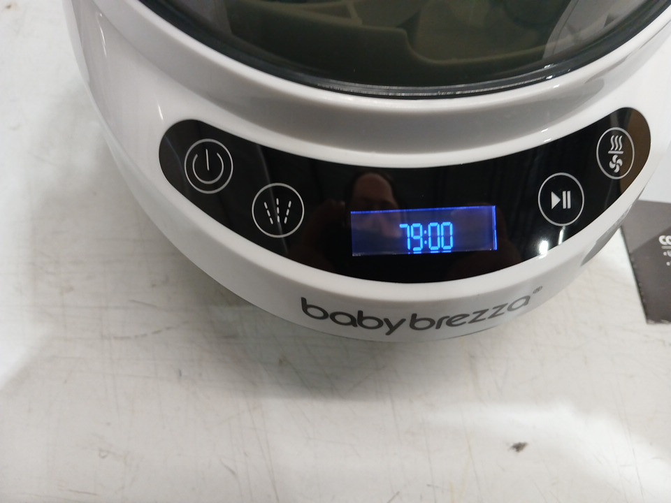 BabyBrezza Bottle Washer Pro 3-in-1 washer/sterilizer/dryer - holds 4 bottles - black/white (model: BRZ0103) image 3