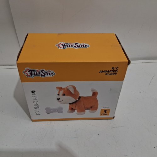 HOT FUR STAR PLUSH ANIMATED PUPPY WITH ACCESSORIES - BROWN (MODEL: ykg002) image 2