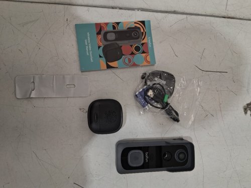 BOIFun wireless Video Doorbell - 166° wide-angle HD camera - supports only 2.4 GHz Wi‑Fi - black (MODEL: BellJ1) image 3