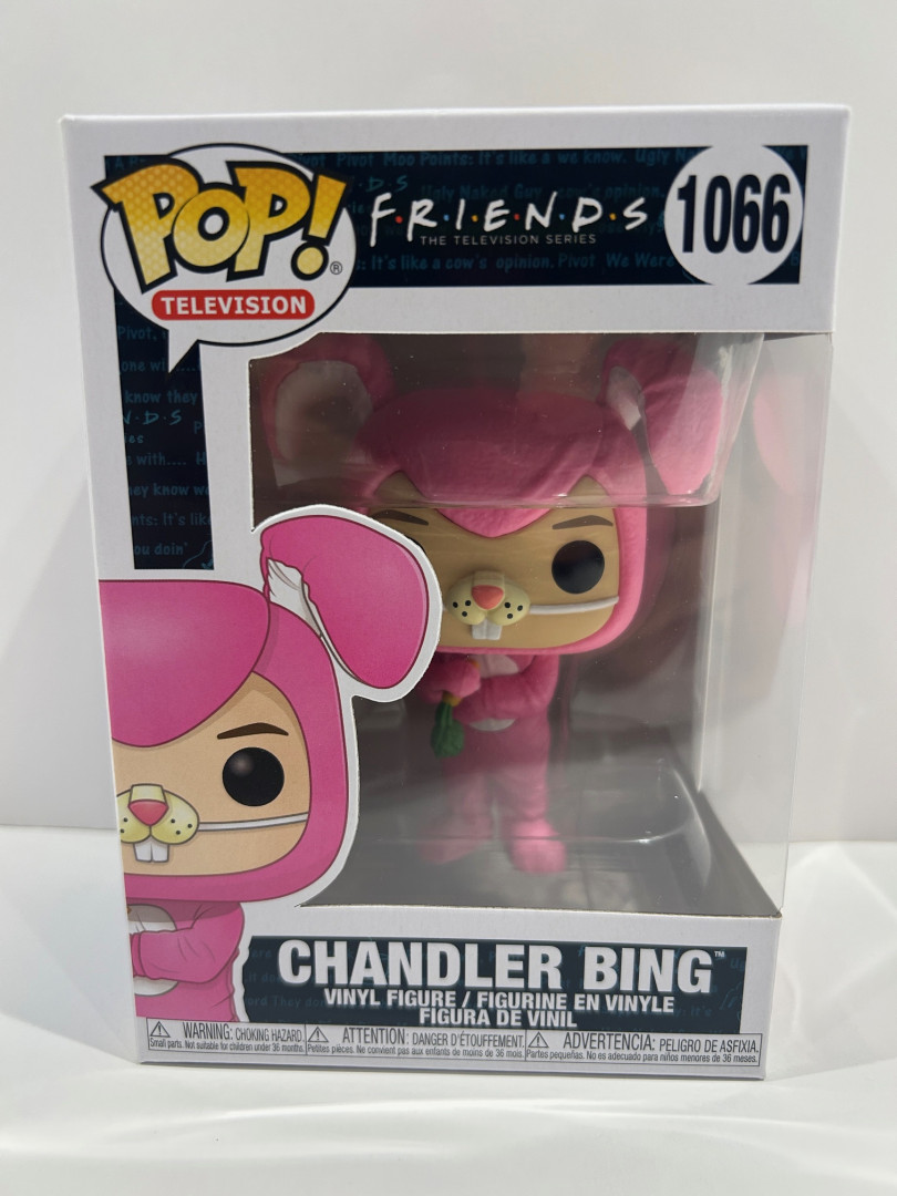 Funko pop! television: friends - chandler Bing vinyl figure (#1066) image 2