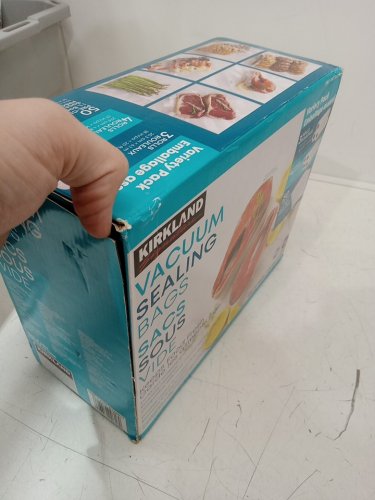 57pk KIRKLAND SIGNATURE VACUUM SEALING BAGS - ASSORTED SIZES - CLEAR - (MODEL: 8122017) image 4