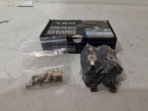TEC Rear Ceramic Disc Brake Pads - for select makes and models - (model:TEC-1037) image 2