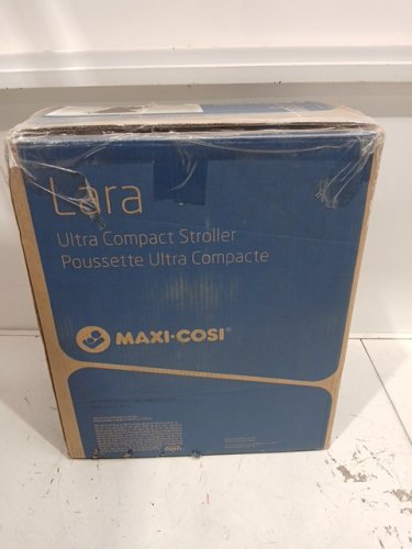 MAXI-COSI LARA ULTRA COMPACT foldable STROLLER - ESSENTIAL BLACK (MODEL: 01323CFNA) image 2