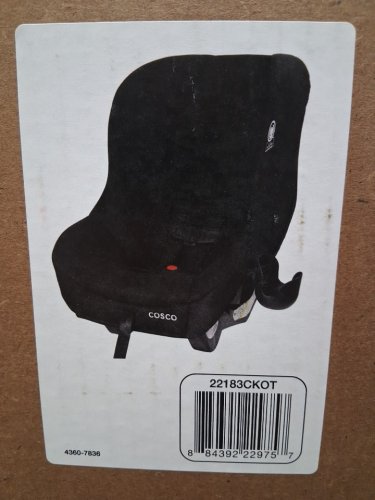 cosco kids scenera 5-point harness infant car seat with cup holder attachment - 40lbs max - black (model: ‎22183CKOT) image 3