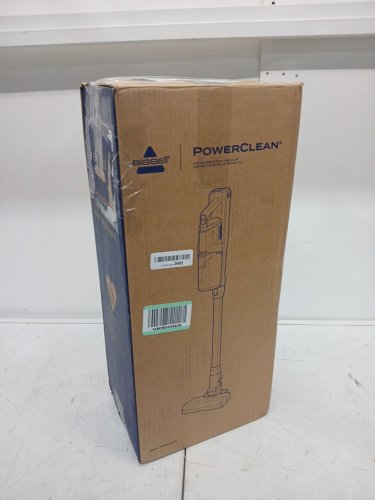 BISSELL POWERCLEAN CORDLESS SELF-STANDING STICK VACUUM WITH LED HEADLIGHTS - WHITE (MODEL: 4173B) image 5