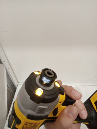 DEWALT 20V MAX XR Li-Ion Brushless 3-Speed Impact Driver *TOOL ONLY* - 1/4" - yellow/black (MODEL: DCF887) image 2
