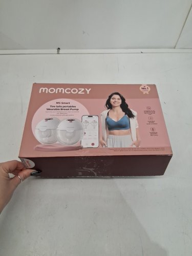 MOMCOZY M5 SMART WEARABLE BREAST PUMPS WITH APP CONTROL - WHITE (MODEL: BP380) image 9