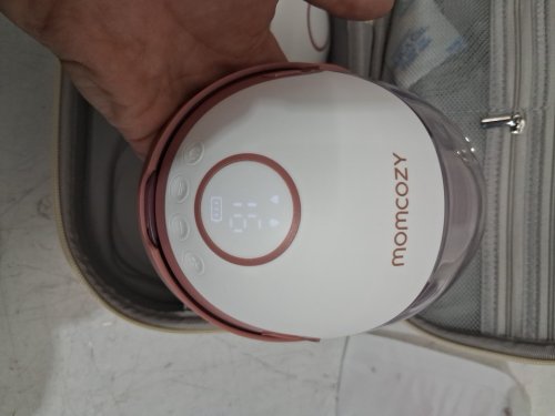 MOMCOZY MOBILE STYLE M6 HANDS-FREE SLIM DOUBLE BREAST PUMP - COZY RED (MODEL: BP311) image 5