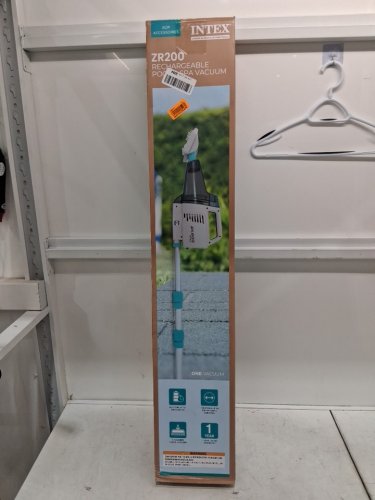 Intex ZR200 Rechargeable Telescoping Pool Vacuum - white (model: ‎28627E) image 7