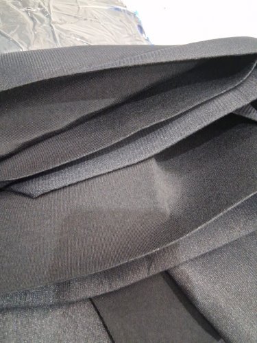 3PK MULTIPURPOSE FABRIC FOR DIY HOME RENOVATION PROJECTS - 5FT X 20FT APpROX EACH - BLACK image 6