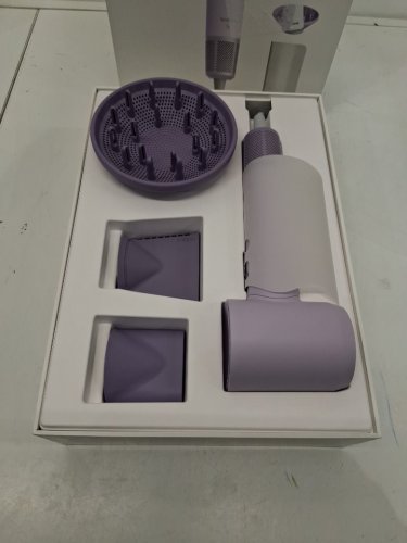 laifen se high speed hair dryer with 3 nozzle attachments- purple (MODEL: 1876543) image 2