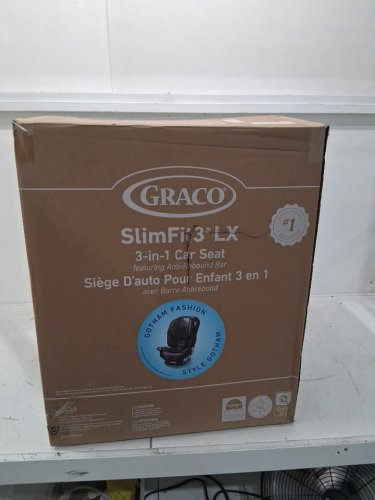 Graco SlimFit3 LX 3-in-1 Car Seat with Anti-Rebound Bar - Gotham GREY/ BLACK (MODEL: 2184499) image 11