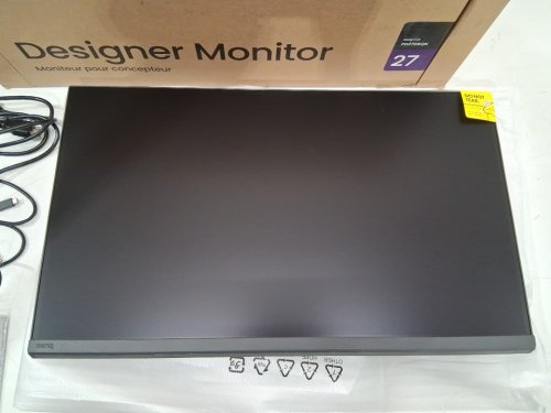 benq 2K QHD (2560x1440) Height Adjustable Anti-Glare Nano Matte Panel Monitor - IPS - 95% P3 - 100% sRGB/Rec.709 - 90W - USB-C - 100Hz - Software Calibration - Daisy Chain(MST) - black (model: PD2706QN-T) image 4
